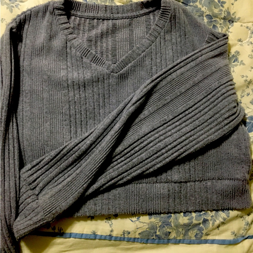 Dazy XL Soft Cropped Sweater